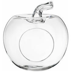 Ваза яблоко стекло Alegre Glass 19х21см 337-092