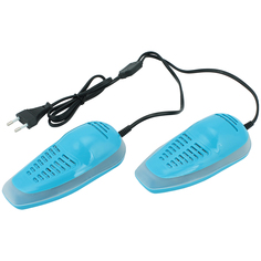 Сушилка для обуви электрическая голубого цвета / Сушка обуви / Для обуви / не ультрафиолет AT
