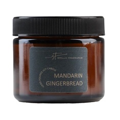 Ароматическая свеча в банке MANDARIN GINGERBREAD,соевый воск,50 г,мандарин, пряник Sima Land
