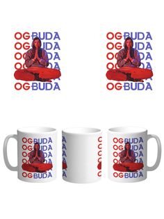 Кружка Каждому Своё ОГ Буда, OG Buda, Рэпер 330 мл