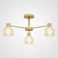 Потолочная люстра ImperiumLoft Corf B3 Yellow 3 lamps