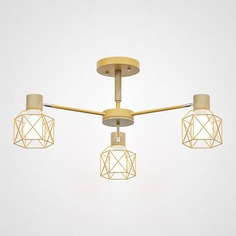 Потолочная люстра ImperiumLoft Corf B3 Yellow 3 lamps