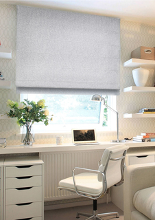 Римская штора Tulia цепочный механизм цвет нежно-серый 120x160 см Эскар