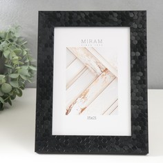 Фоторамка пластик МИРАМ 15х21 см, 651670-6 No Brand