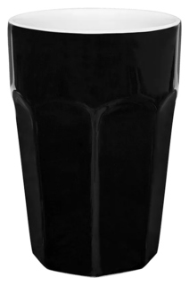 OXFORD Стакан 300мл d7,5см h11,5см Oxford, керамика, цвет черный C15D-9019