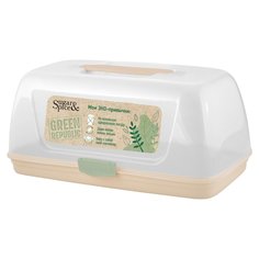 Хлебница пластик лен Sugar&Spice Green Republic SE2238GR