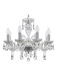 Люстра подвесная хрустальная 118/8/165 Ni Bohemia Ivele Crystal