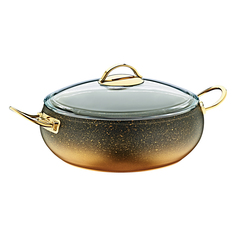 Сотейник с крышкой алюминий O.M.S. Collection 4л 3341-30-Gd
