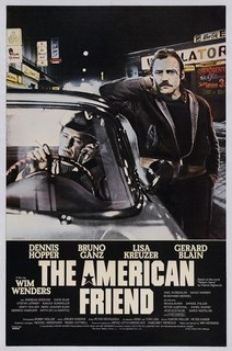 Постер к фильму "Американский друг" (Der Amerikanischer Freund) 50x70 см No Brand