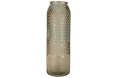 Ваза San Miguel Diamante 45см коричневая стекло VSM-5946-DB04_