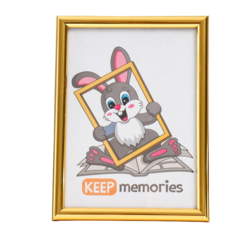 Фоторамка пластик 15х21 см 111 золото Keep Memories