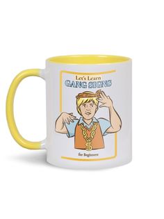 Кружка Каждому Своё "Дети/Kids/Lets Learn Gang Signs" 330 мл