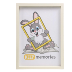 Фоторамка пластик L-3 21х30 см, слоновая кость Keep Memories