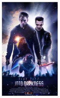 Постер к фильму "Стартрек: Возмездие" (Star Trek Into Darkness) 50x70 см No Brand