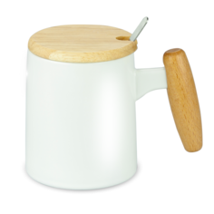 Кружка с крышкой и ложкой Solmax&Home TW56620