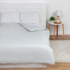 Пододеяльник Этель 175x215, цв.серый, 100% хлопок, поплин 125г/м2 No Brand