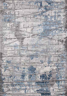 Ковер турецкий AkTs 240x340 см голубой