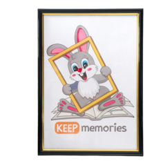 Фоторамка пластик 21х30 см черный (589) Keep Memories