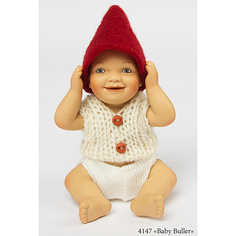 Birgitte Frigast Кукла фарфоровая Birgitte Frigast Baby Buller, 10 см 10 см