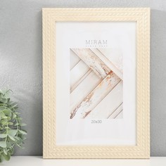 Фоторамка пластик МИРАМ 20х30 см, 651745-8 No Brand