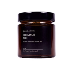 Ароматическая свеча Новогодняя елка Christmas tree 175 ml Greens & Ambients
