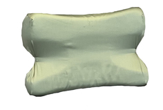 Наволочка на бьюти подушку от морщин сна SkyDreams, высота 13 см, цвет оливковый
