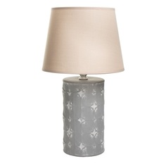 Настольная лампа "Сандра" Е14 40Вт серый 22,5х22,5х36 см Risalux