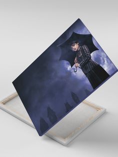 Картина на холсте СувенирShop Wednesday, Уэнсдэй, Венсдей 30x40