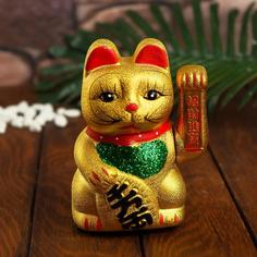 Сувенир кот керамика "Манэки-нэко" h=17см No Brand