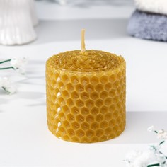 Свеча из вощины медовая, 4 см Богатство Аромата