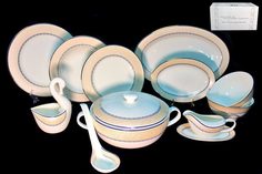 Обеденный сервиз 28пр фарфор Lenardi Жемчужина 145-001