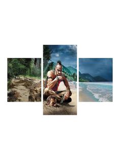 Картины Красотища Модульная картина Far cry 3 120х80