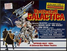 Постер к фильму "Звездный крейсер Галактика" (Battlestar Galactica) A4 No Brand
