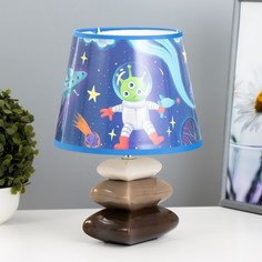 RISALUX Настольная лампа "Инопланетяне" Е14 15Вт 20х20х28 см