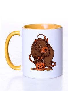 Кружка Каждому Своё Хеллоуин, Halloween, Праздник 330 мл