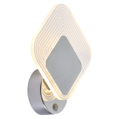 Светодиодный накладной светильник Profit Light бра 5886/1W CHR для спальни