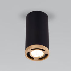 Накладной потолочный светильник Elektrostandard Lead 25033/LED 9W 4200K чёрный из металла