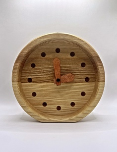 Настольные интерьерные деревянные часы AREA Time PlatoS