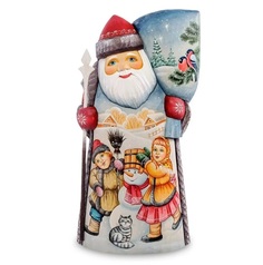 Фигурка Дедушка Мороз с подарками Народные промыслы
