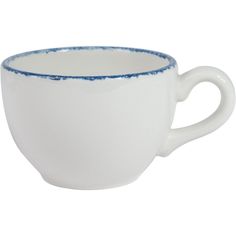 Чашка Steelite Блю Дэппл кофейная 85мл 85х65х50мм фарфор белый-синий