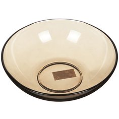 Тарелка суповая 19 см круглая Basilico 62070 дымчатая No Brand