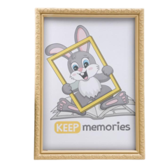 Фоторамка пластик L-2 21х30 см бежевый (пластиковый экран) Keep Memories