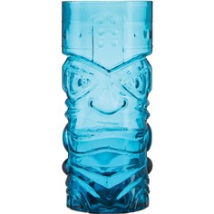Стакан для коктейлей Probar Тики 465мл, 73х73х165мм, стекло, синий