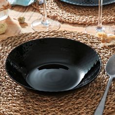 Тарелка LUMINARC суповая PAMPILLE BLACK 20см