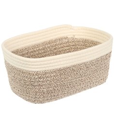 Корзина 25х18х13 см, плетеная, бумага, Y6-6554 No Brand