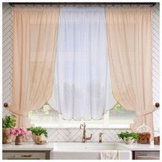 Штора классическая Nivasan TN-shamp 480x170 см шампань