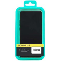 Чехол-накладка для Xiaomi Redmi 12C черный, Microfiber Case, BoraSCO