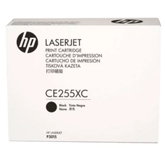 Картридж для лазерного принтера HP (CE255XC) черный, оригинальный
