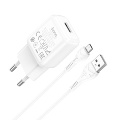 Сетевое зарядное устройство Hoco C96Am micro usb 1xUSB 2.1 А белый