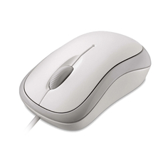 Проводная мышь Microsoft белый (P58-00066)